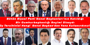 Cumhurbaşkanlığı Seçiminde Parti Liderleri Aday Olsa Kime Oy Verirsiniz?
